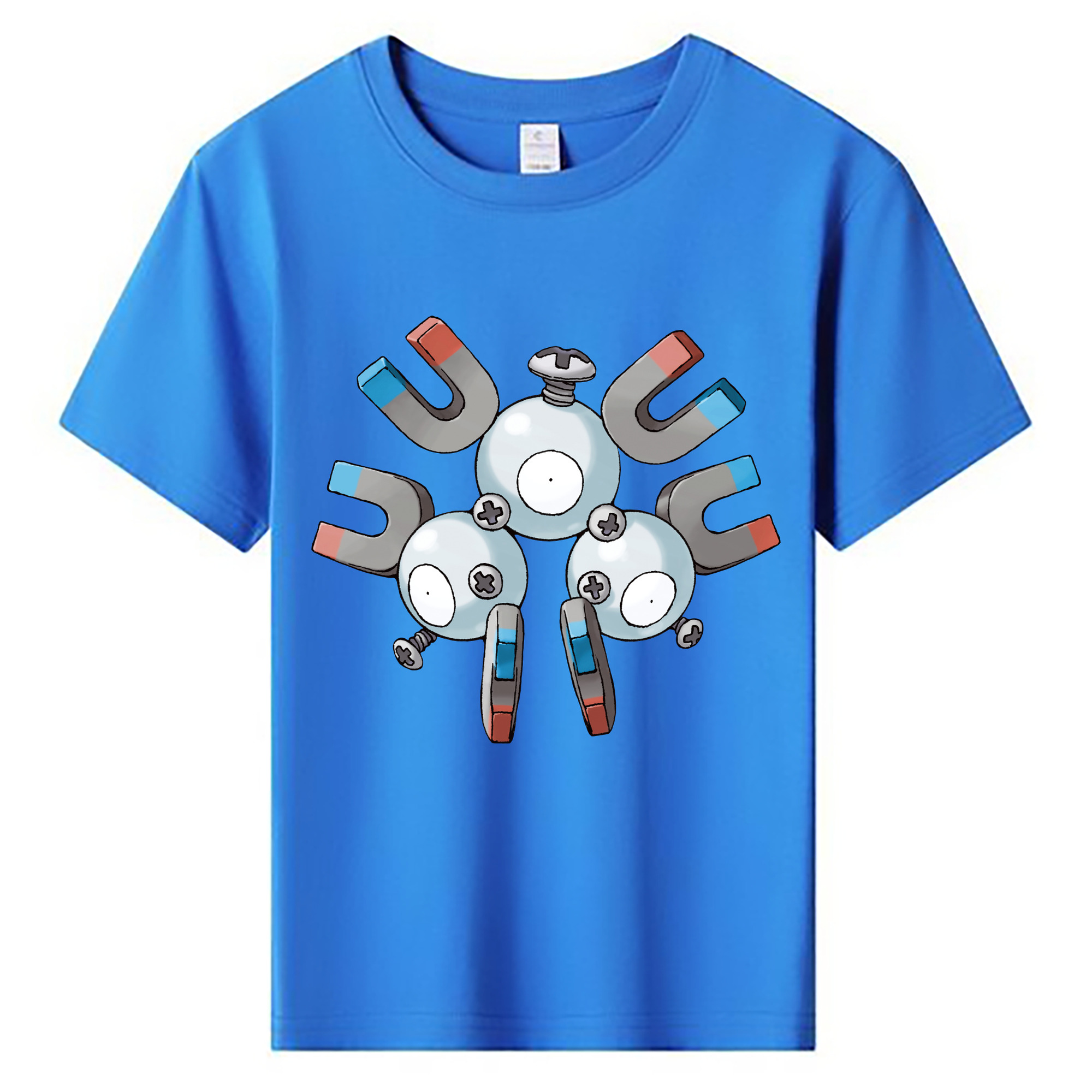 （画像用） ポケットモンスター Pokémon 綿100％キッズTシャツ（フロントプリント）